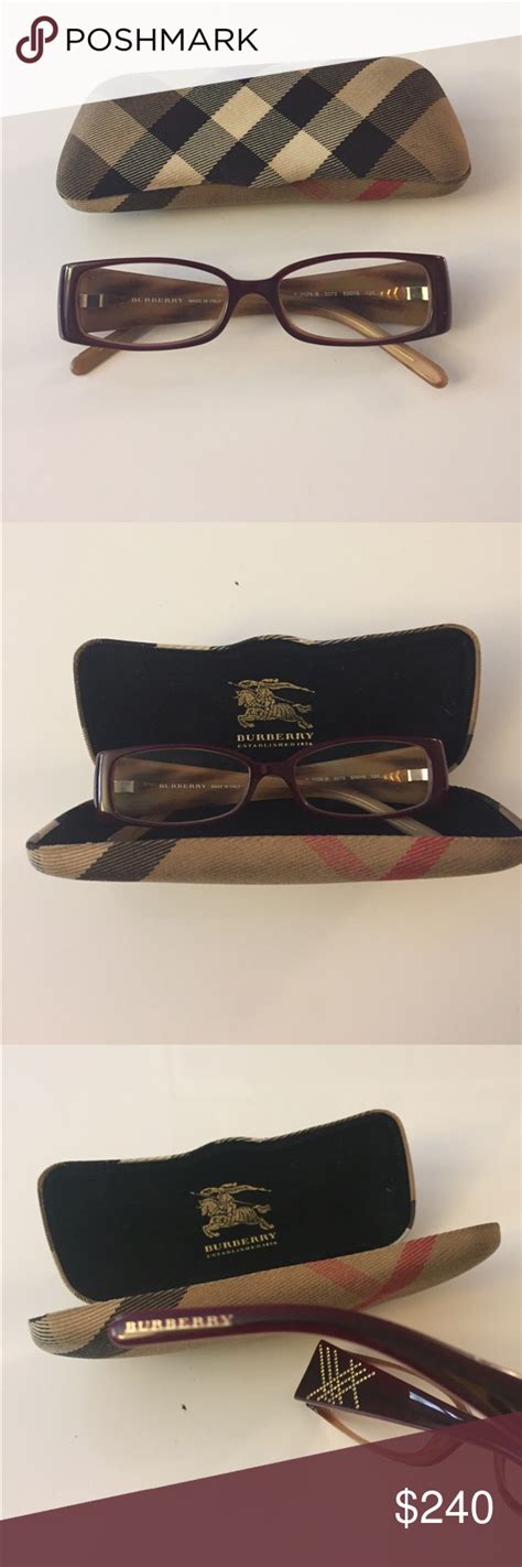 burberry reading glasses women's|Burberry transparent glasses.